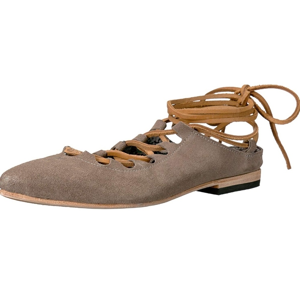 Darling Freebird Lace-Up Flats - Picture 5 of 5